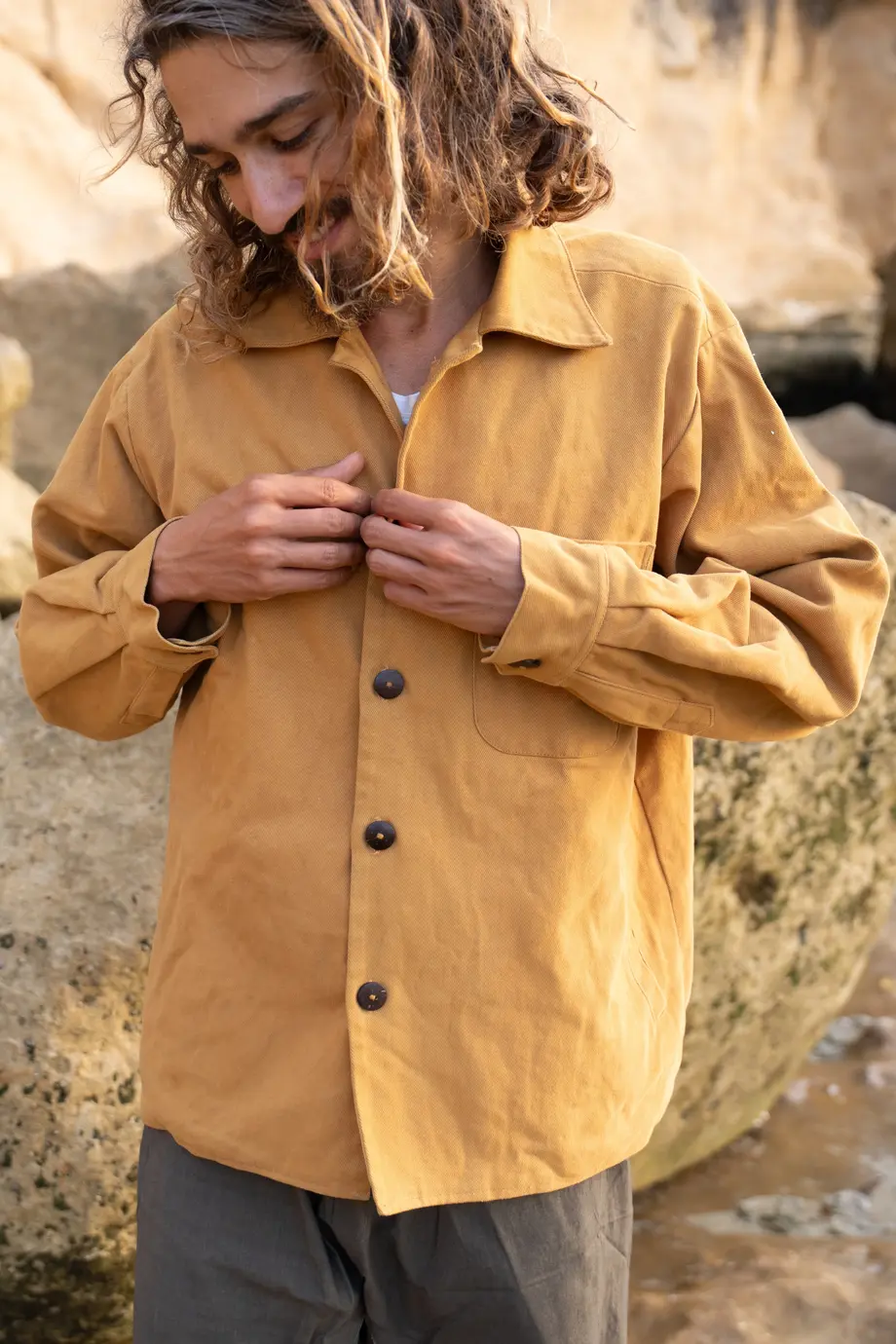 dry season jacket orange